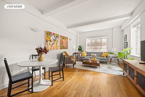 Corner one bedroom with generous prewar proportions and all the appeal you would expect from one of North Park Slope's premier buildings.