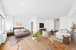 Bright Alcove Studio at The Byron Unit 15C Move right into this sun filled alcove studio with a flexible layout and the option to create a junior one bedroom.