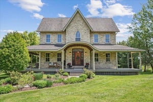 Elegant Home on 2 Acres with Secondary Home, Guest Cabin amp ; Private Pond !