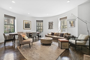 This sun filled, charming prewar three bedroom, two bath residence with a dedicated home office, perfectly situated in a prime Upper West Side location.