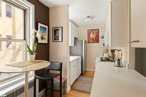 Elegant Art Deco Residence This distinguished one bedroom apartment, set within a well maintained prewar Art Deco cooperative, offers refined living in move in condition One enters into a spacious ...