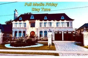 Sophisticated custom cut Indian limestone stone castle located in the high end and most prestigious area of South Richvale, Richmond Hill.