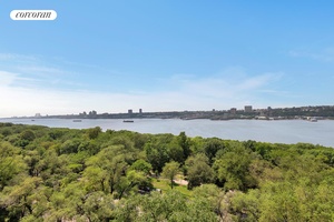 Apartment 11E at 390 Riverside Drive is a bright and well proportioned, prewar 5 room home with panoramic views of the Hudson River and Riverside Park high above the treetops ...
