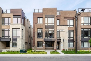 Step into luxury with this brand new, masterfully upgraded end unit townhome nestled in the prestigious Towns on Bayview community.