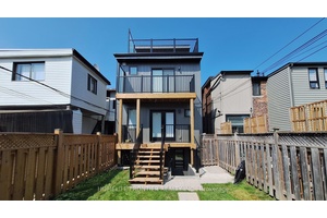 Beautifully Renovated Main Unit in the Heart of the Junction Triangle freshly updated main level unit combines modern style with everyday comfort, featuring an abundance of natural light throughout.