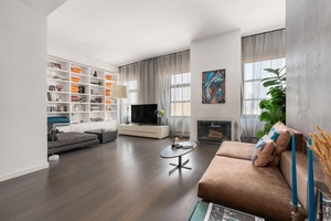 Designer Luxury Loft in a Historic Building worthy of interior magazine editorials.