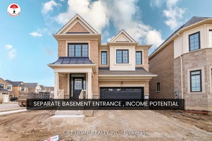 BRAND NEW 4 BEDROOMS DOUBLE GARAGE DETACHED CORNER LOT POND VIEW SEPARATE BASEMENT ENTRANCE INCOME POTENTIAL Welcome to this brand new, never lived in 4 bedroom detached home on a ...