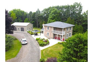 Stunning Stone Farmhouse on 91 Serene Acres A Rare Gem Near Erin !