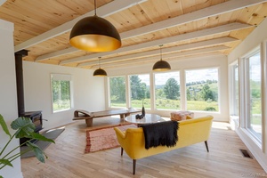 Modern Country Retreat with Sweeping Views !