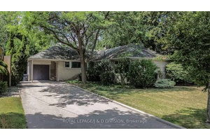 Excellent building lot, rare 60 x 151 ft west facing lot backing onto Jolly Miller Park.