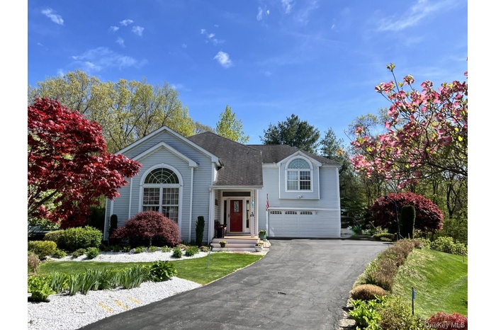 Beautifully Landscaped Front View of Home