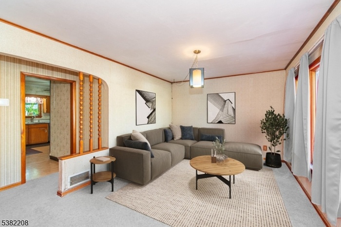 Living Room-Virtual Staging