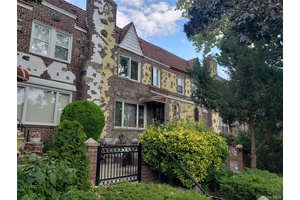 This solid brick one family English Tudor home offers a main level with entrance foyer, spacious living room with wood burning fireplace, formal dining room, kitchen with breakfast nook amp ...