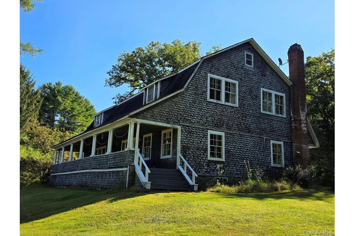 Main house front view