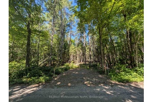 Recently created 2. 48 acre lot on Yearley Rd in the Township of McMurrich, only 20 minutes to Huntsville.