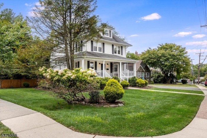 Front of house- corner lot