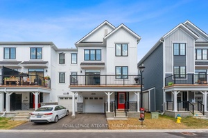 Welcome to this bright and spacious, 4 bed, 3 bath, end unit home built 2023 in the heart of Barrhaven !