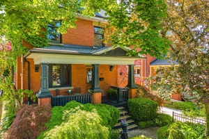 54 Clinton Street is a treasure in Guelph's historic Downtown neighbourhood an Edwardian style red brick century home built in 1911 amp ; embraced by mature Japanese maples amp ; ...