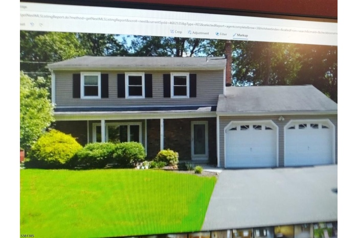 front of beautiful home