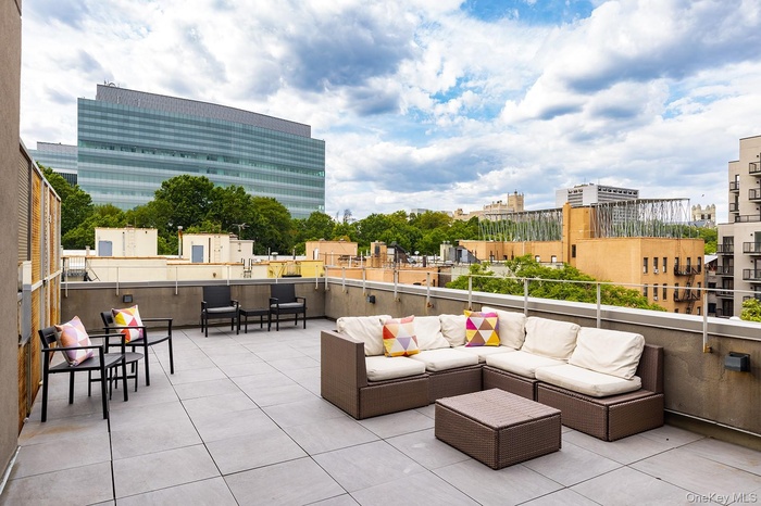Furnished common roof deck