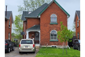 This all brick, two storey, upper lower duplex has been owned by the same landlord for a long, long time, but he's no longer living in Stratford.