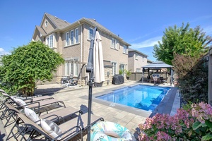 Welcome Home To 45 Pullman Rd, A Model Home With Backyard Oasis Featuring An Inground Salt Water Heated Swimming Pool !