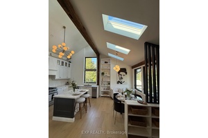 Nestled in the serene enclave of rural Oro Medonte, this beautifully renovated 1 2 beds chalet style retreat offers the perfect fusion of rustic charm and contemporary elegance.