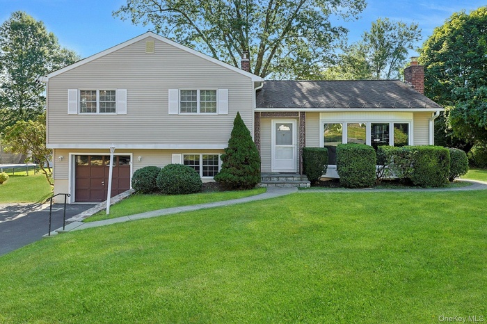 Split level home with great curb appeal