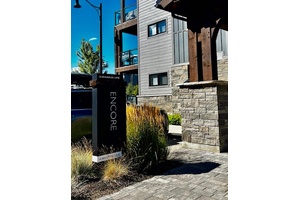 Welcome to Mountain House, where comfort meets convenience in this beautifully furnished 2 bedroom, 2 bathroom ground floor condo located in the Encore Building.