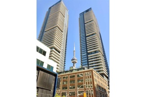 A Must See ! Furnished Luxury 2 Bedrooms Plus 1 Den High Floor Corner Unit, 2 Bedrooms Are Widely Split, Floor To Ceiling Window Throughout, Luxurious Appliances, Master W 4Pc ...