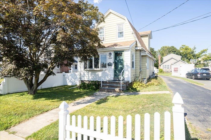 Dutch colonial with a gambrel roof
