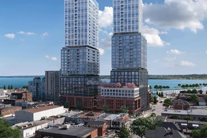 Modern 2 Bed Den in Debut Waterfront Residences !