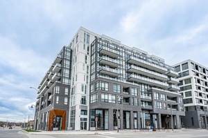 Two bedrooms, Penthouse, along with two bathrooms in, Bronte Condos.