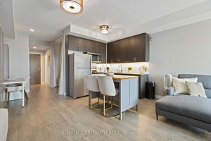 Welcome to one of the most efficiently designed 1 Bedroom Den units at The Mark Condos, offering 678 sq ft of smartly laid out living space with no wasted square ...