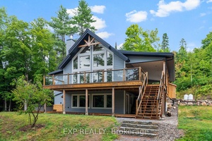 For Lease Stunning 2024 Custom Waterfront Home on the Madawaska River !