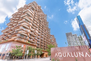 Vacant move in ready unfurnished suite in Tridel's incredible Aqualuna waterfront development !
