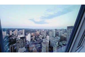 Welcome To Sky High Living At 8 Wellesley St W A Rare 3 Bedroom Residence With Striking Architecture And Floor To Ceiling Windows Framing Breathtaking Lake amp ; Skyline Views.