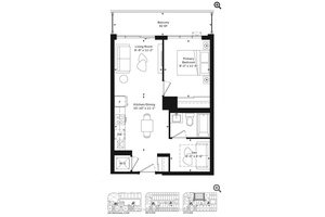 Brand New 1 Bedroom Den in South Etobicoke condo.