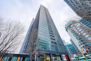 Urban Lifestyle In The Heart Of Toronto, Split Bedrooms Layout With 2 Full Baths, Sun Filled Corner Suite, Open Concept Living And Dining With Walk Out To Balcony, Floor To ...