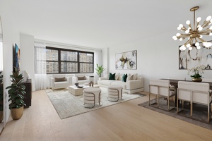NO BOARD APPROVAL FOR THIS TRIPLE MINT RENOVATED, OVERSIZED 1BR 1BATH APT W OPEN WESTERN VIEWS !