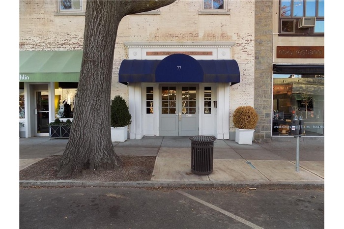 Entrance to property with french doors and brick siding