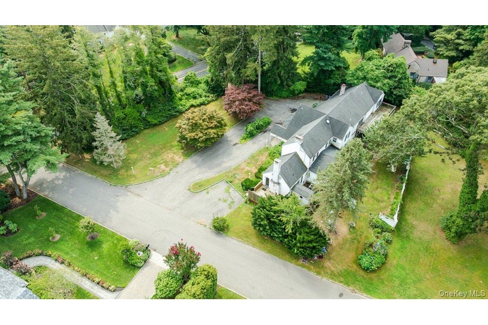 Aerial view of property's location