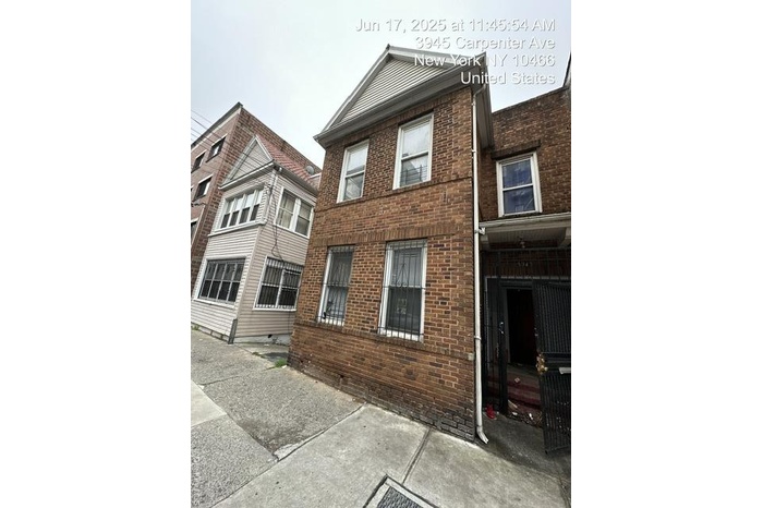 View of home's exterior with brick siding