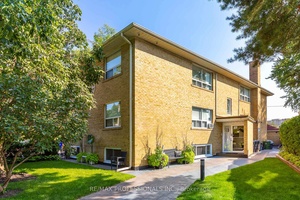 Executive style, fully renovated 2 bedroom lower level apartment in a boutique Chestnut Hills Humber Valley Village building.