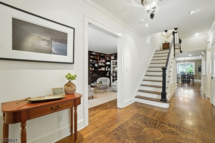 Foyer with Medallion Inlay