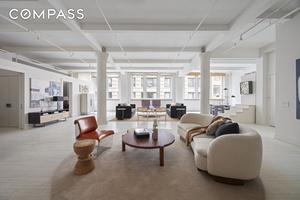 This full floor loft in a boutique Flatiron co op offers approximately 4, 000 square feet of thoughtfully renovated space.