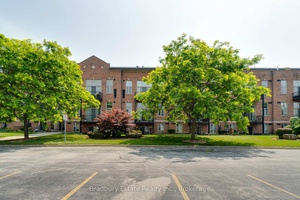 Welcome to this bright and beautifully updated 1 bedroom condo with 2 parking spots located in the sought after Olde Waterdown Highschool building.
