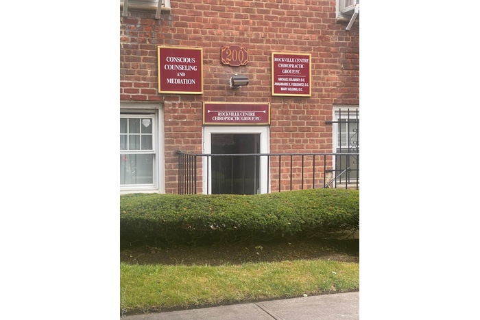 Doorway to property