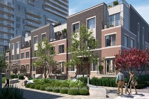 1114 Sq. Ft Stacked townhouse, corner unit.