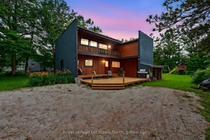 Vintage Chalet Charm ! Welcome to 119 Tyrol Ave, an iconic 1970s chalet nestled at the very top of Blue Mountain.